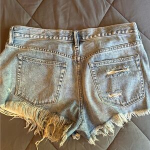 Free people denim shorts